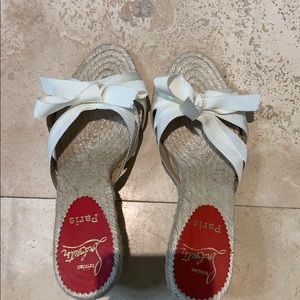 Espadrille wedge